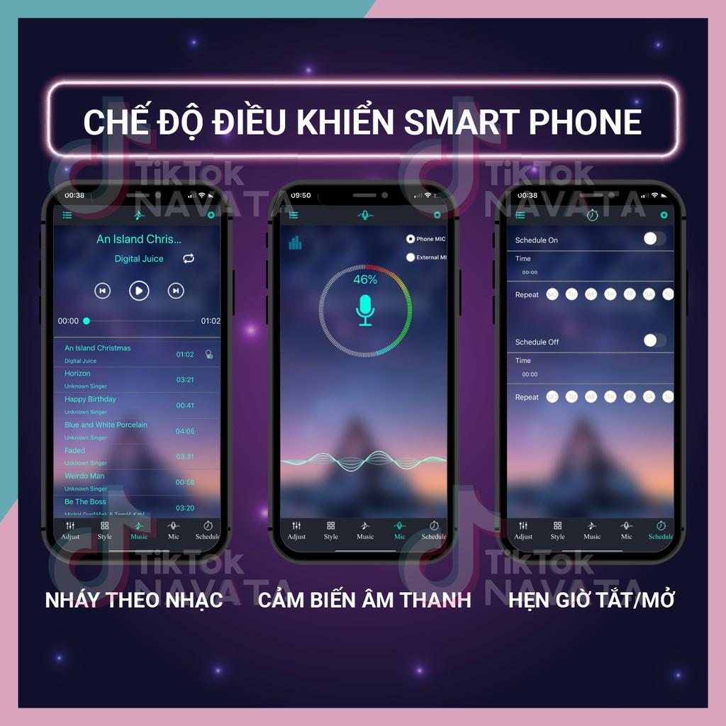 Chỉnh APP trên 16 triệu màu nháy theo nhạc đèn trang trí triệu view TikTok