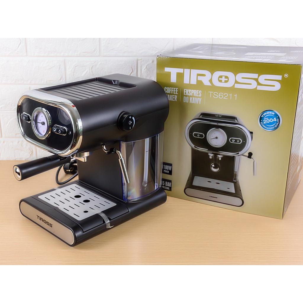 Máy pha cà phê Espresso Tiross TS6211 - Hàng chính hãng