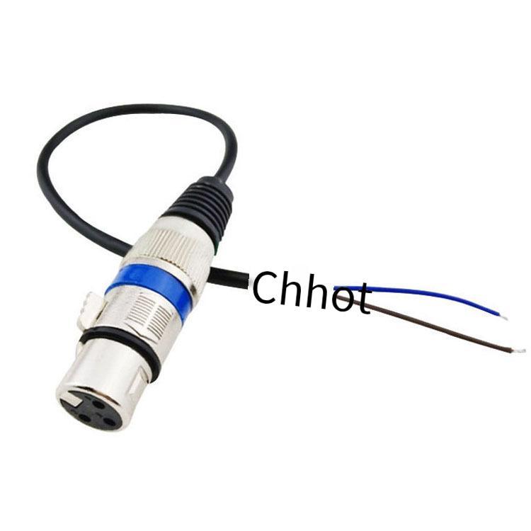 Dòng đầu hàng không 3 chân Kalong phong cách mới nhất Dây nguồn 2 chân Giao diện micrô cáp cắm hàng không Đầu XLR 3 chân