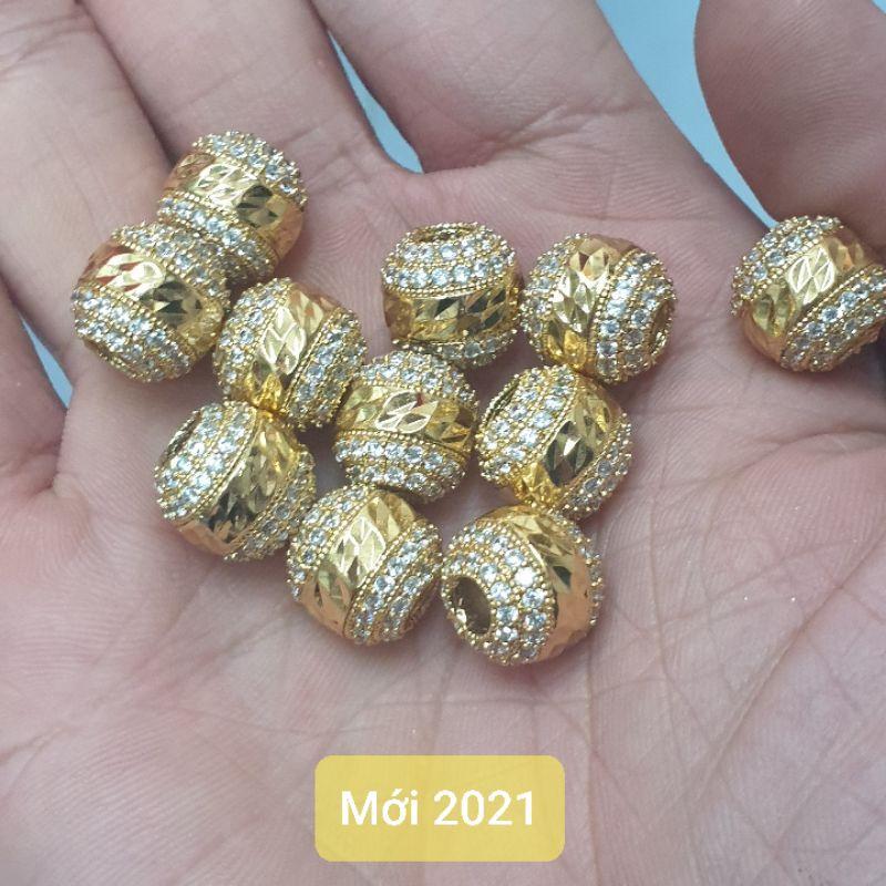 Dây Chuyền Ống Bi Châu Titanium Dây Phay Cao Cấp- Dùng tắm rửa thoải mái không đen