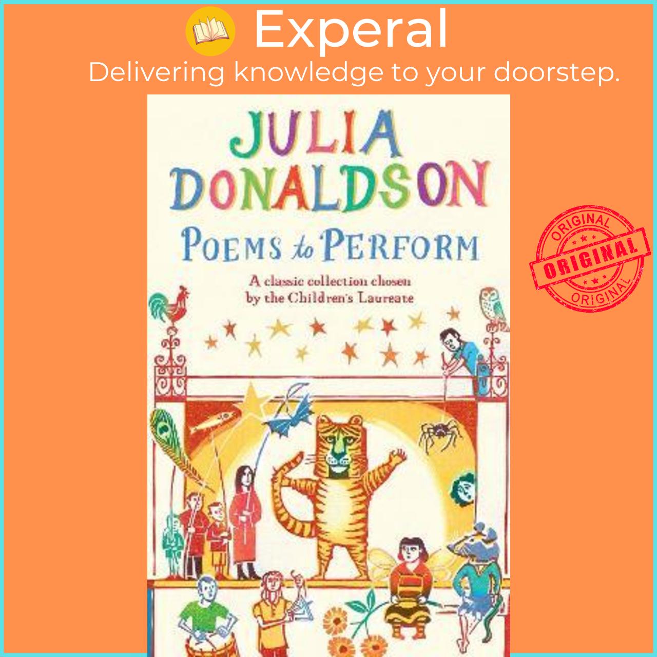 Sách - Poems to Perform : A Classic Collection Chosen by the Children's Laure by Julia Donaldson