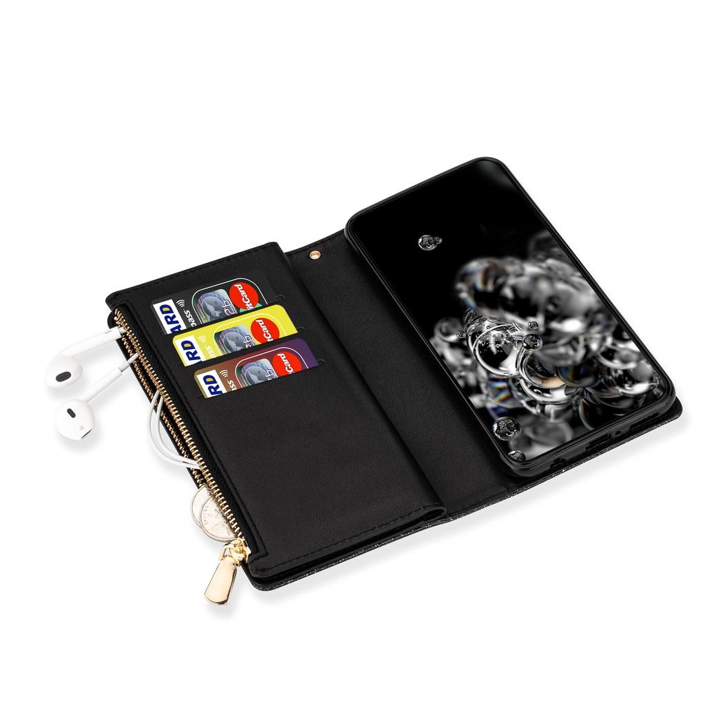 Bao Da Có Ngăn Đựng Thẻ Tiện Dụng Cho Xiaomi Mi 9 Mi 10 Pro Mi Cc9 Pro Mi Note 10 Pro Poco F2 Pro