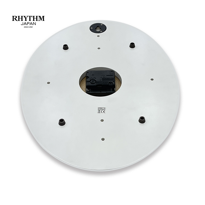 Đồng hồ treo tường Nhật Bản RHYTHM CMG775NR18, Kt 28.8 x 38.9 x 3.8cm, 1.34kg, Vỏ Polyresine