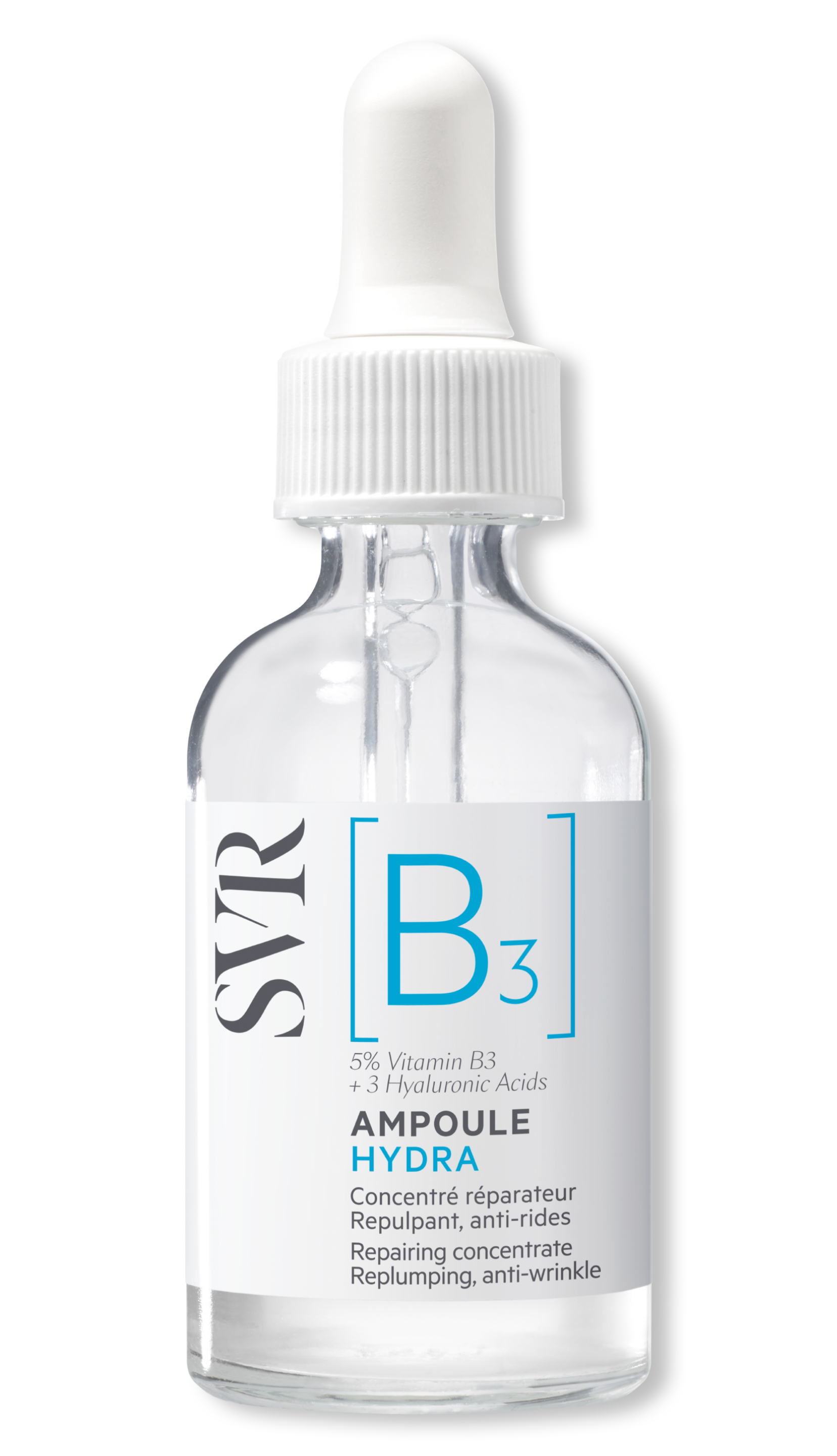 Tinh Chất Dưỡng Da, Ngăn Ngừa Nếp Nhăn, Phục Hồi Da Và Dưỡng Ẩm Cho Da SVR Ampoule Hydra 30ml