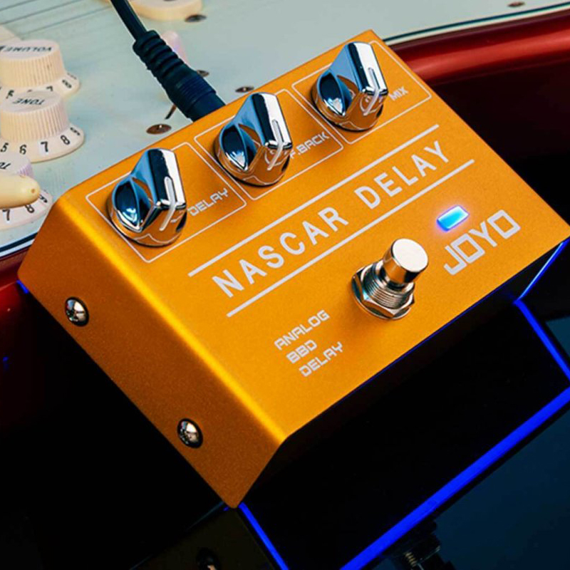 JOYO R-10 Guitar Effect Pedal Nascar Delay Analog- Hàng chính hãng