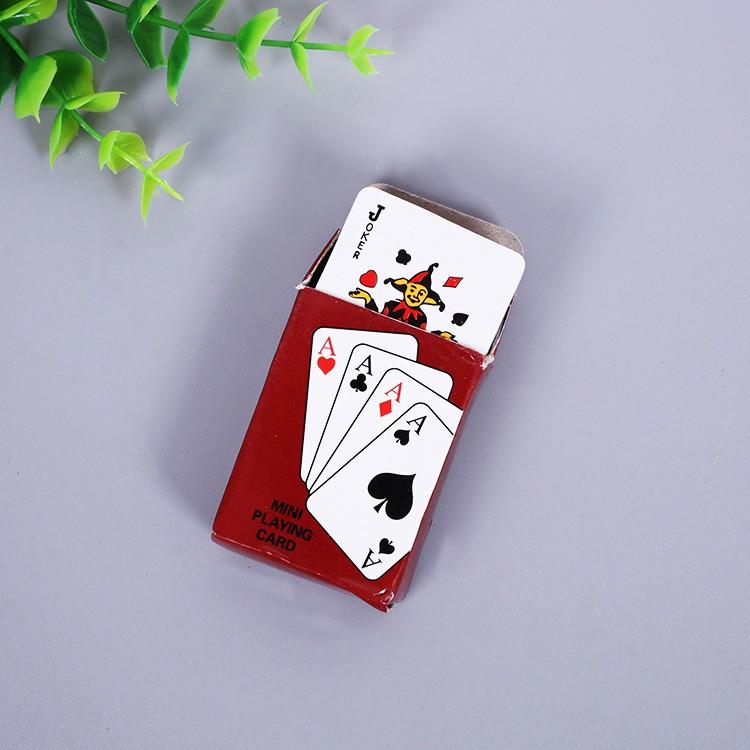 Hộp 2 Bộ Bài Tây Poker Mini