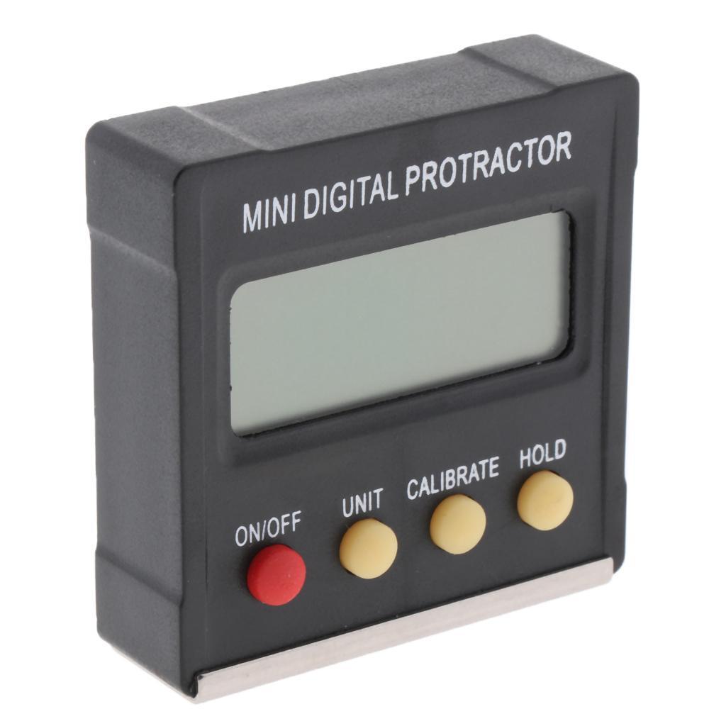 360Degree Mini Digital Protractor Inclinometer Electronic Level Box Magnetic