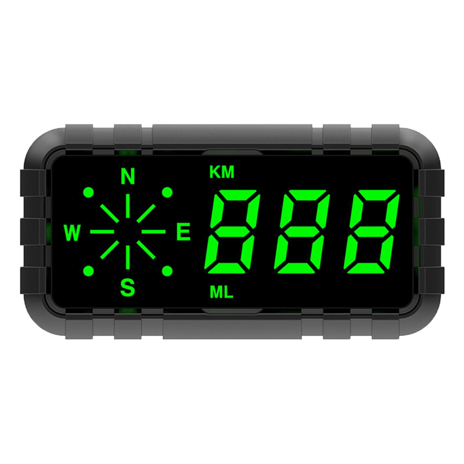 Speed Odometer Mileage HUD Head up for All Cars Truck Motorcycle C3010 Digital Speed Alarm Digital Head up Display Speedometer Speed Warning