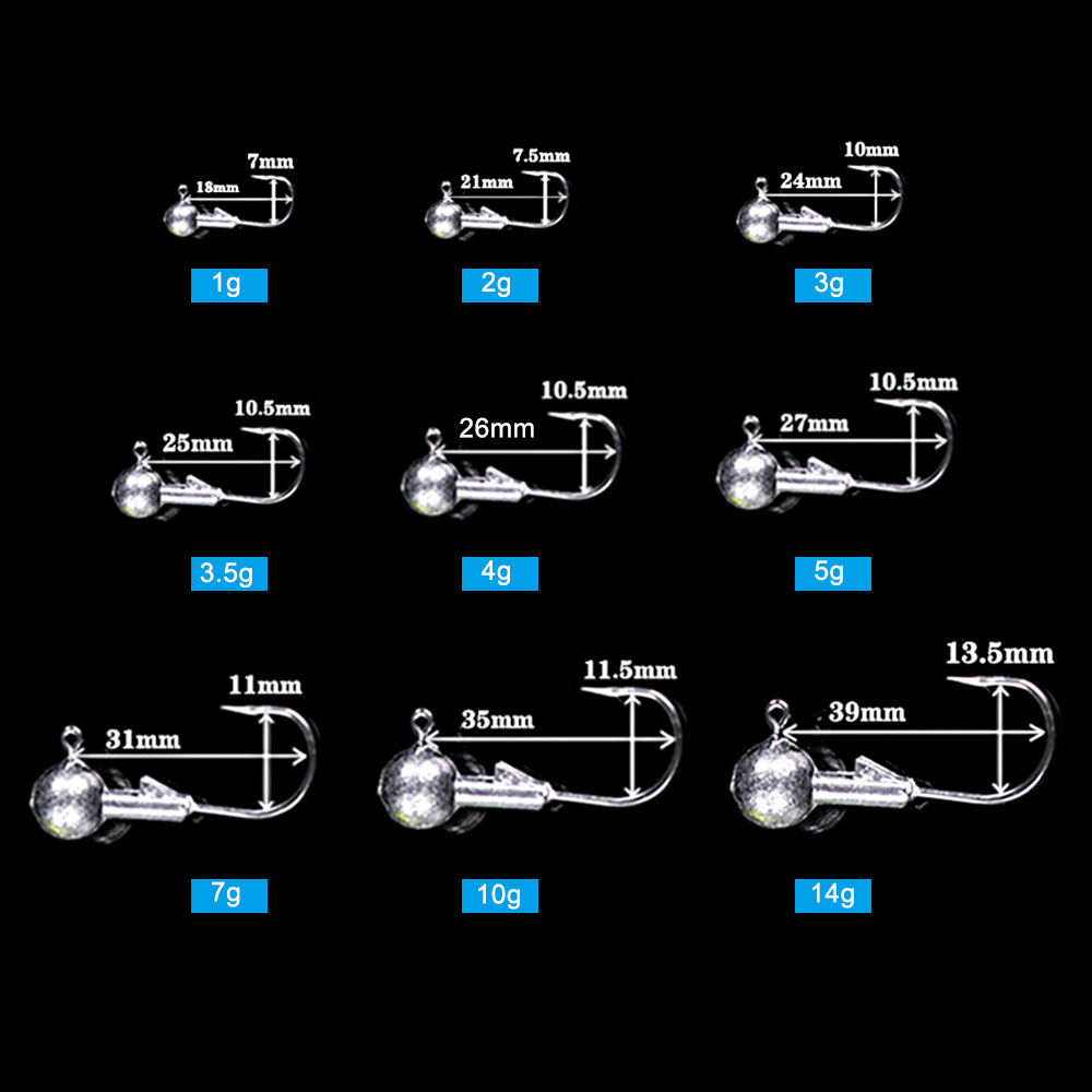 50 móc câu cá bằng thép cao cấp đảm bảo độ xuyên thâu tốt,Thích hợp cho mồi mềm.