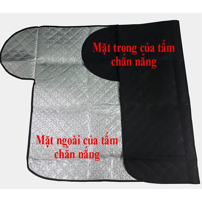 Tấm che nắng kính lái ô tô cao cấp tráng nhôm