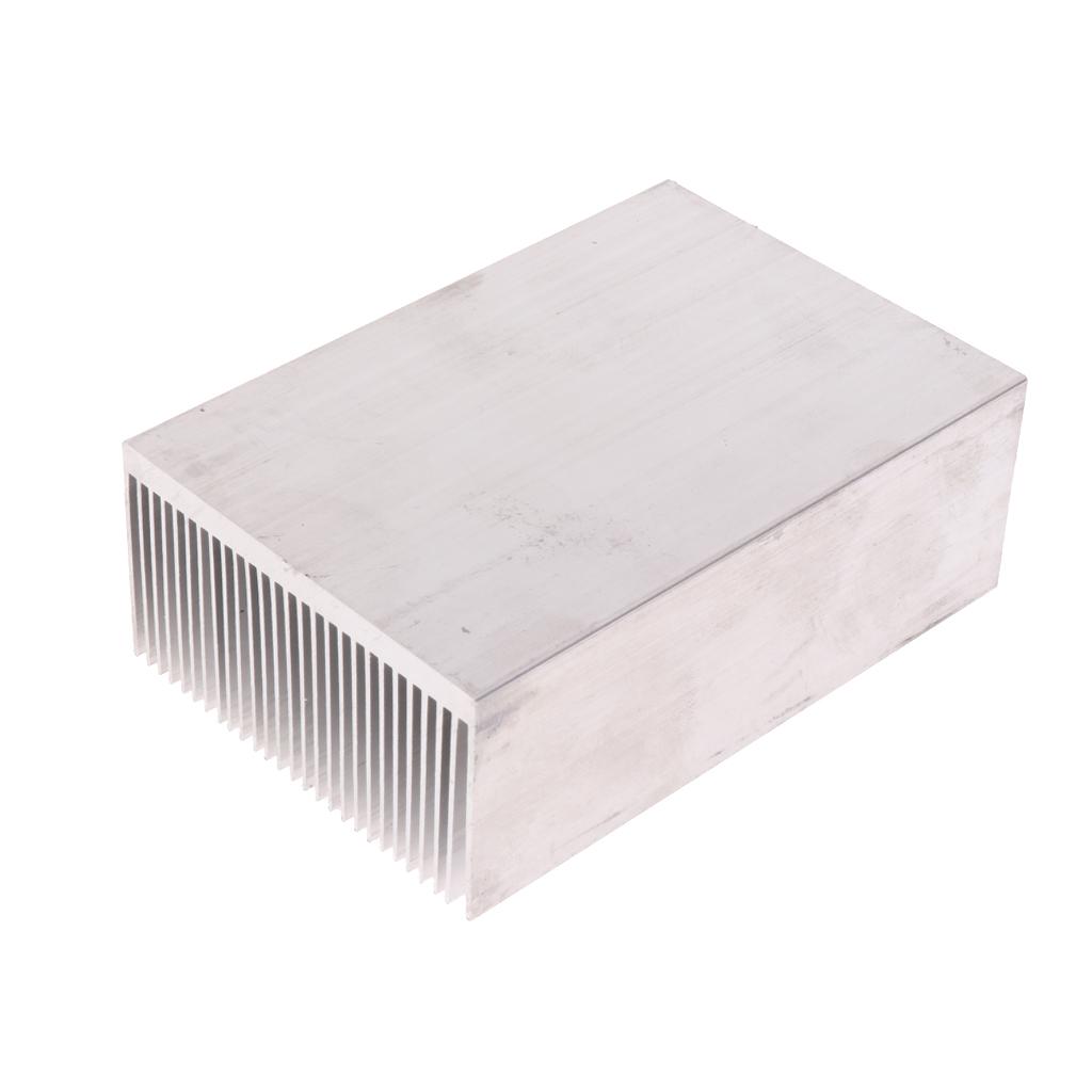 Aluminum Heat Sink LED Heatsink Module Cooler Fin 100x69x37mm Silver Tone