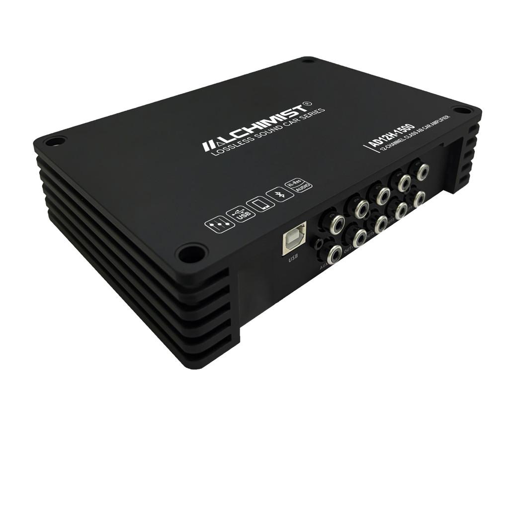 Bộ xử lý DSP 12 kênh cao cấp Alchimist AD12H-1500 với chip AD12Pro Bluetooth 5.3 App tuning âm thanh
