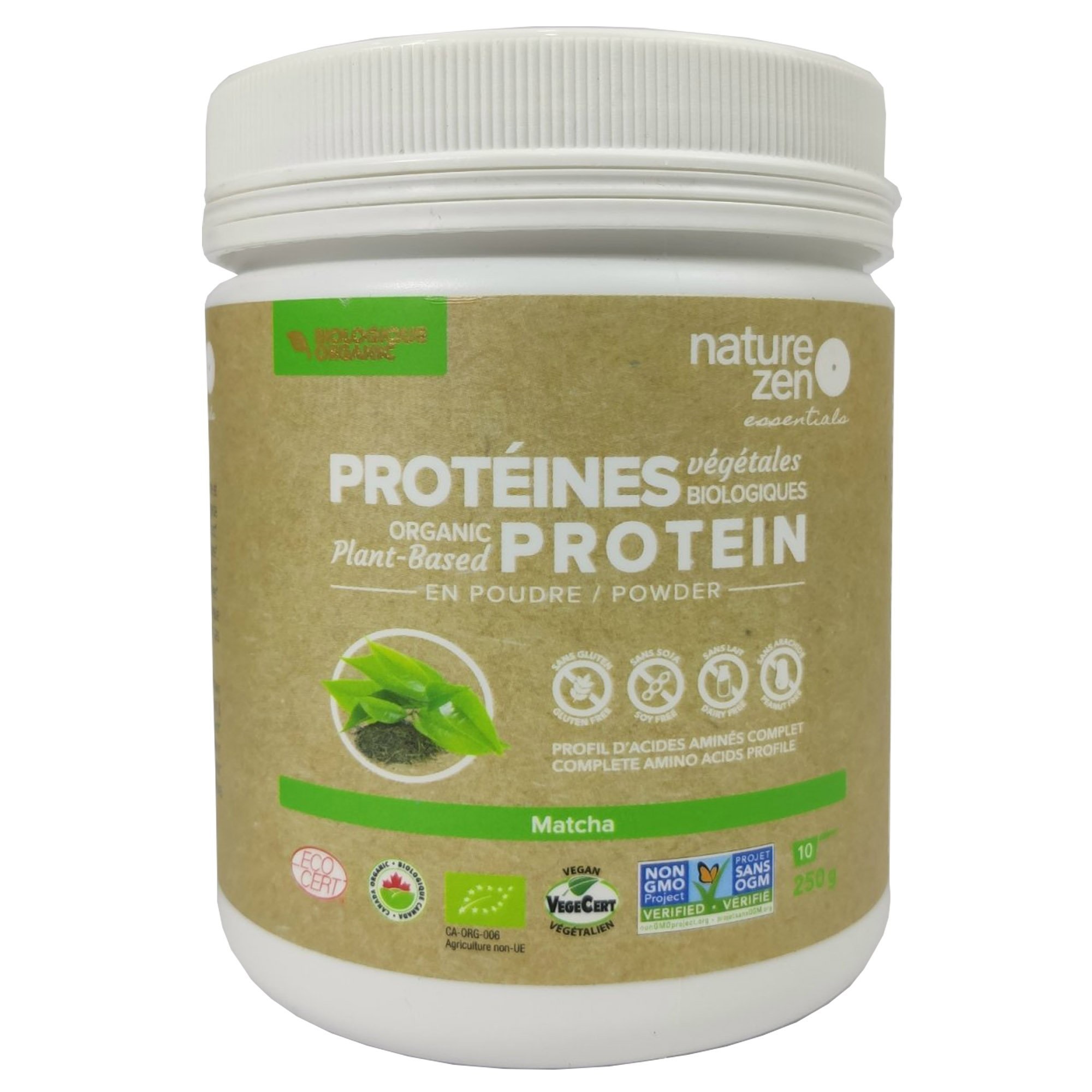 Bột Protein Nature zen cô đặc từ Ngũ Cốc Hữu Cơ - Vị Trà xanh