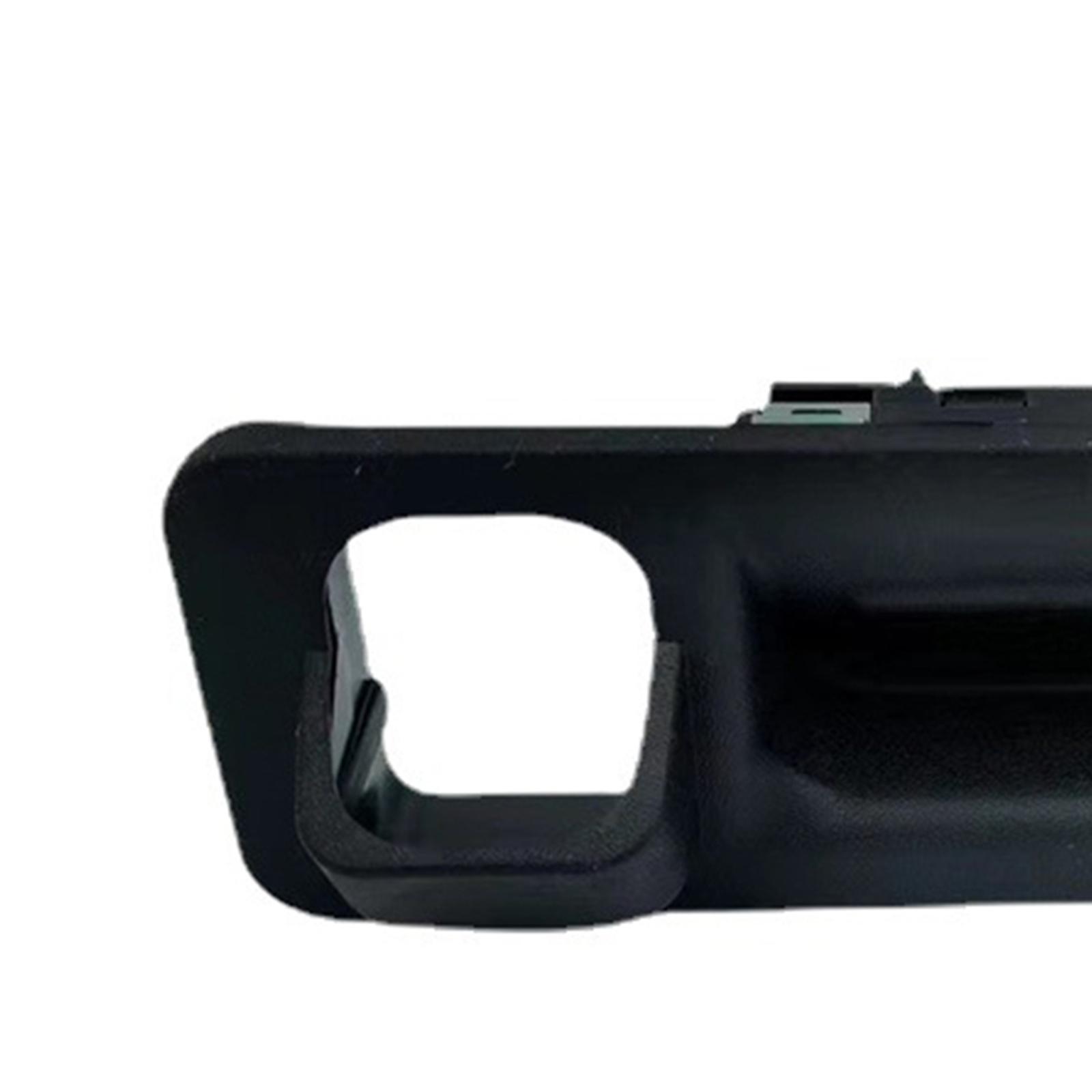 Black Outside Trunk Lid Lock Tailgate Handle for 2016-2019
