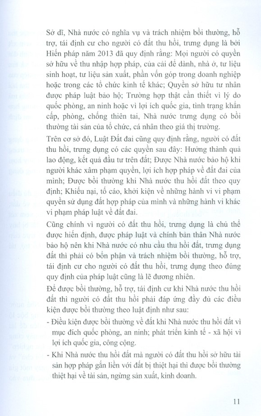 Quy Trình Pháp Lý Thu Hồi Đất, Trưng Dụng Đất, Bồi Thường, Hỗ Trợ, Tái Định Cư Và Giải Quyết Khiếu Nại, Tố Cáo, Khởi Kiện Của Người Có Đất Thu Hồi, Trưng Dụng