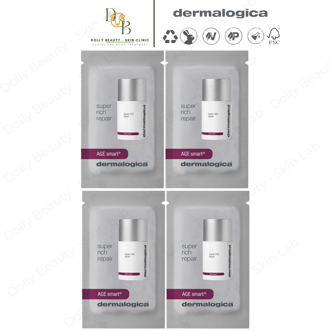 Kem dưỡng chuyên sâu SUPER RICH REPAIR dành cho da khô kinh niên của Dermalogica - Dolly Beauty