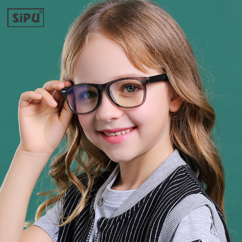 Mắt Kính Trẻ Em SiPU Chính Hãng MK07 Chống Ánh Sáng Xanh + Chống gãy - Bé Trai Bé Gái