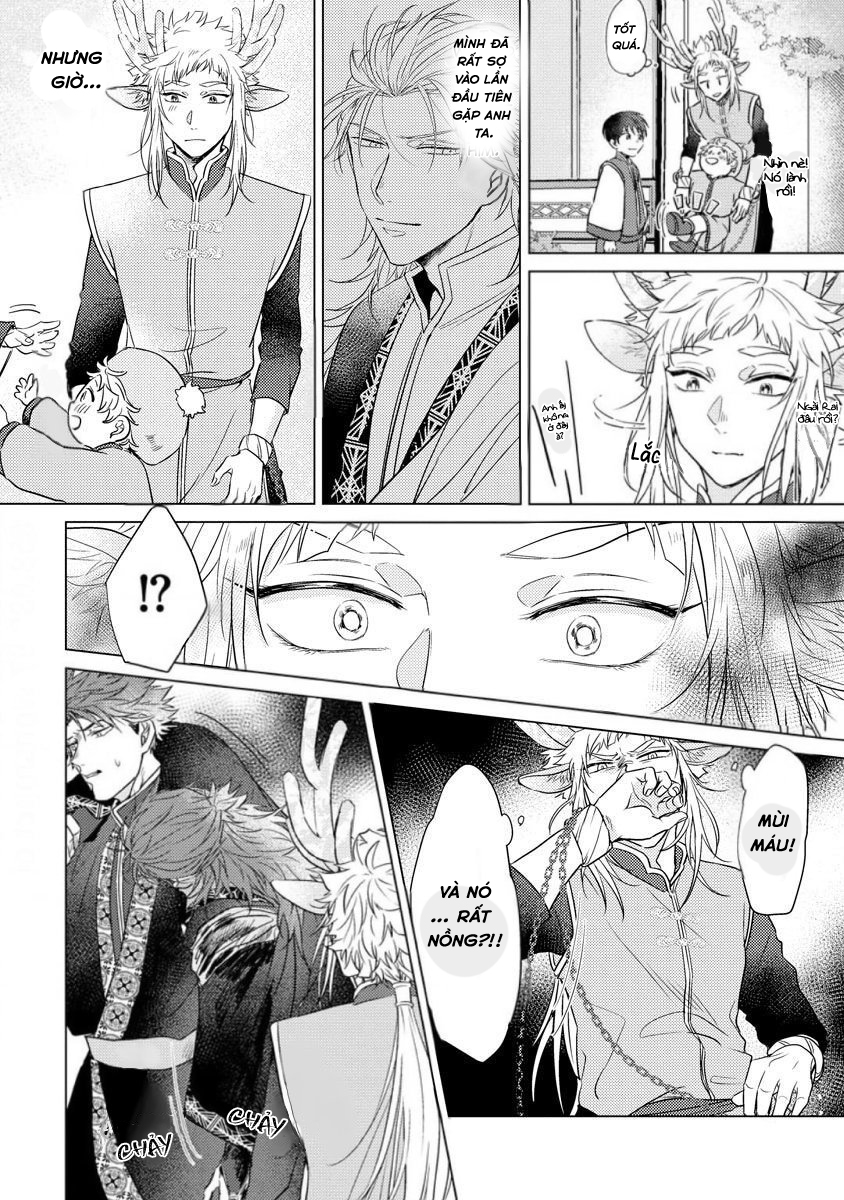 gặp gỡ em, thú nhân màu chàm trắng chapter 3 22