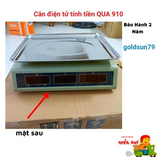 cân điện tử tính tiền QUA-910-30kg/0,5g bán hàng tạp hóa,siêu thị