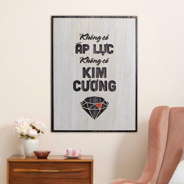 Tranh gỗ treo tường_Không có áp lực không có kim _CRN_01