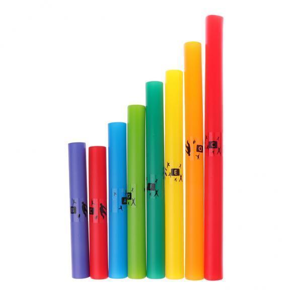 3X Novelty Kids Toys 1 Pack  C Major Musical Tubes Diatonic Scale