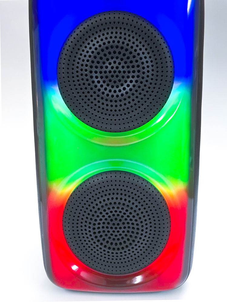 Loa Bluetooth MS-1761BT với đèn led RGB âm thanh bass mạnh tích hợp khe cắm thẻ nhớ, USB và có thể karaoke