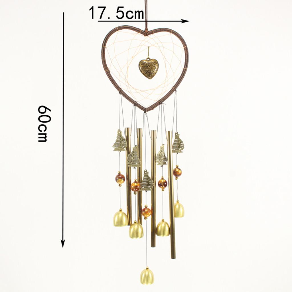 Metal Wind Chime Home Outdoor Garden Hanging Decor