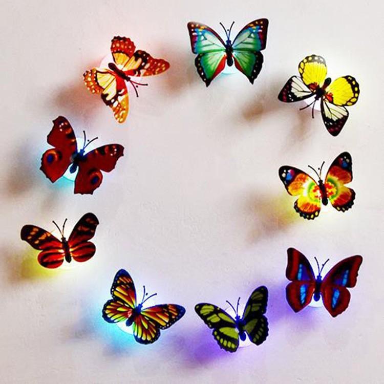 Combo 5 Đèn led dán tường hình bướm