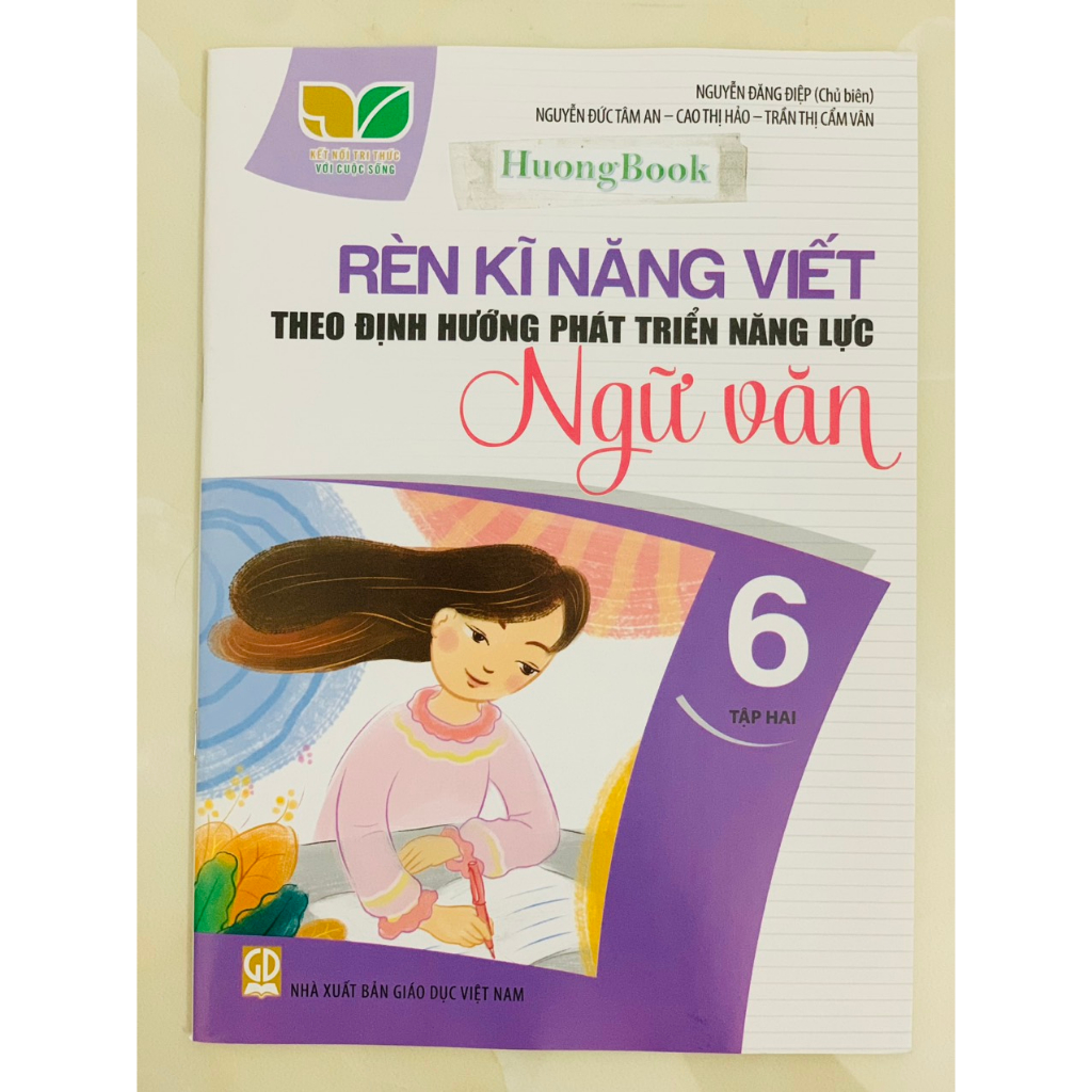 Sách - Combo Rèn kĩ năng viết theo định hướng phát triển năng lực ngữ văn 6 - tập 1 + 2