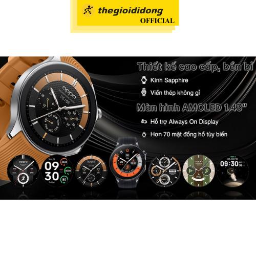 Đồng hồ thông minh Oppo Watch X 47mm - Hàng chính hãng
