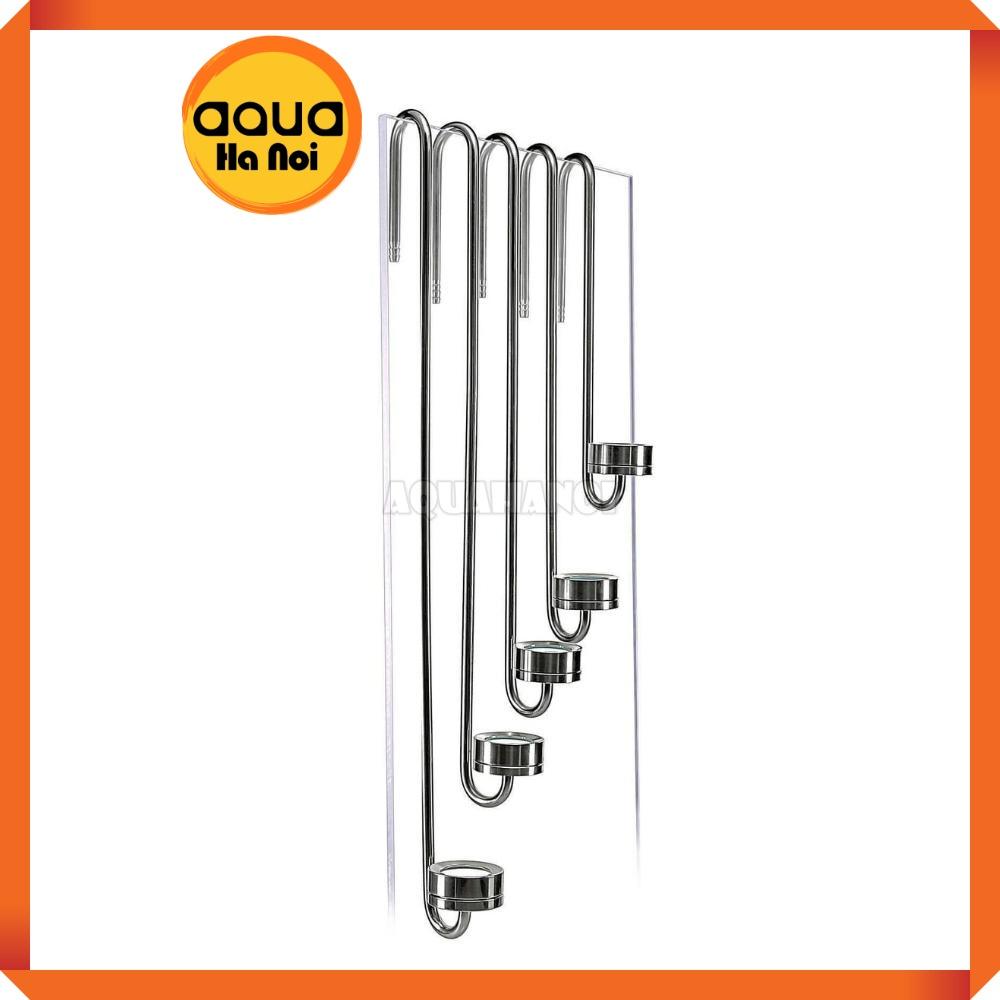 Sủi CO2 inox treo thành hồ thủy sinh cá cảnh - siêu mịn - dài 20/25/30/35/40 cm
