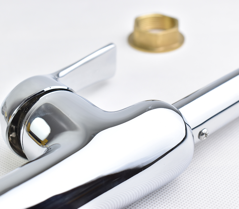 Vòi bếp Nhập khẩu Nguyên Chiếc Trắng Bạc 5025