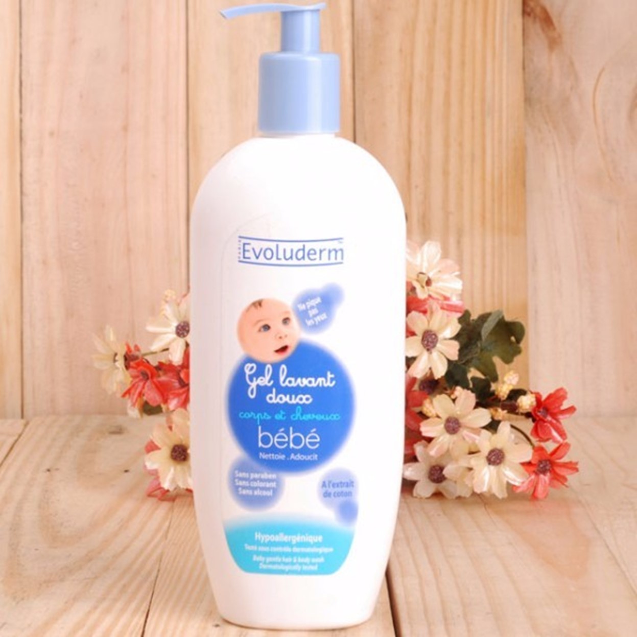 Sữa Tắm Gội Evoluderm Dịu Nhẹ Cho Bé 500ml