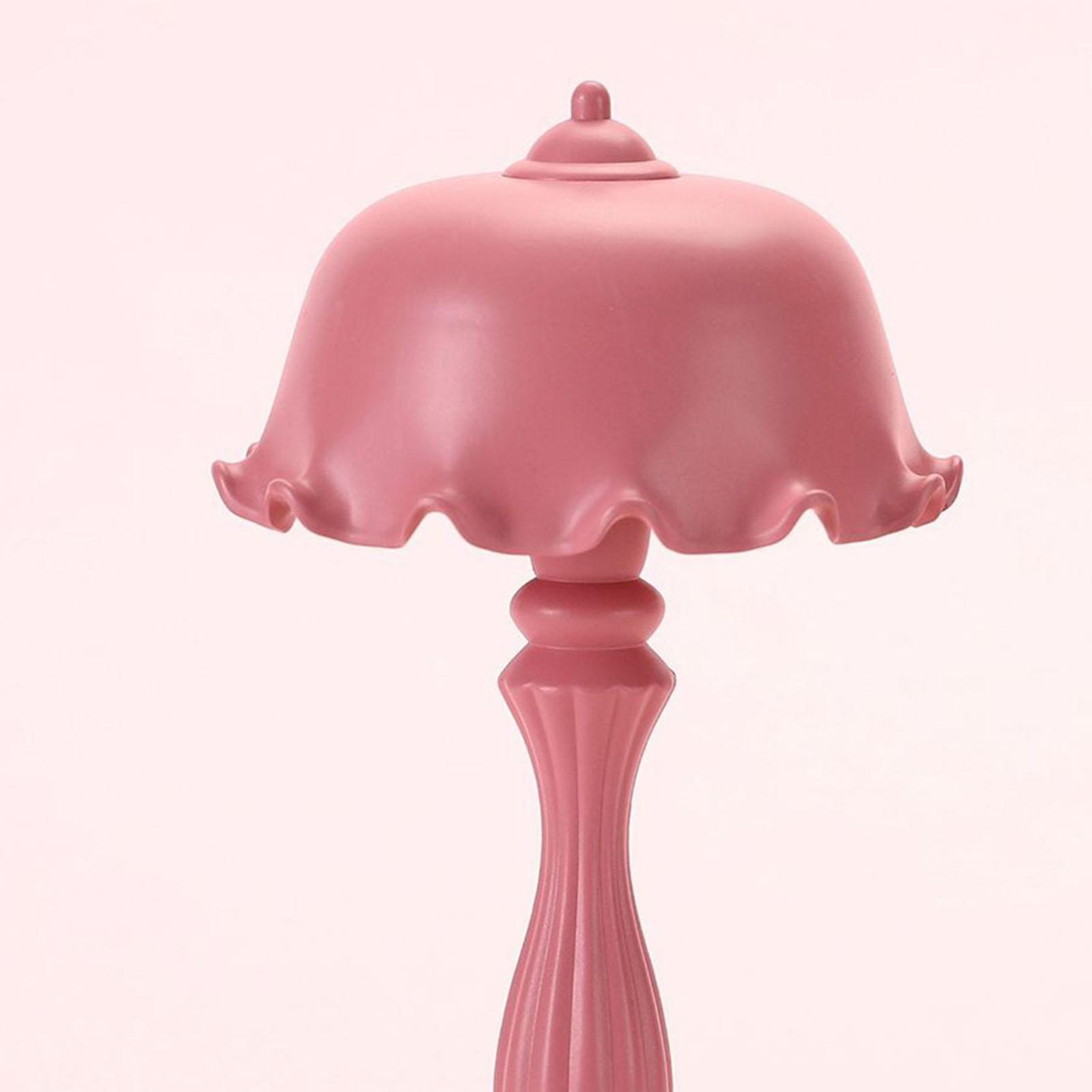 Bedside Table Lamp, with USB Ports, ABS Charger Base with Lotus Shade, Modern Desk Lamp for Bedroom, Living Room, Kid's Room, Dorm, Office