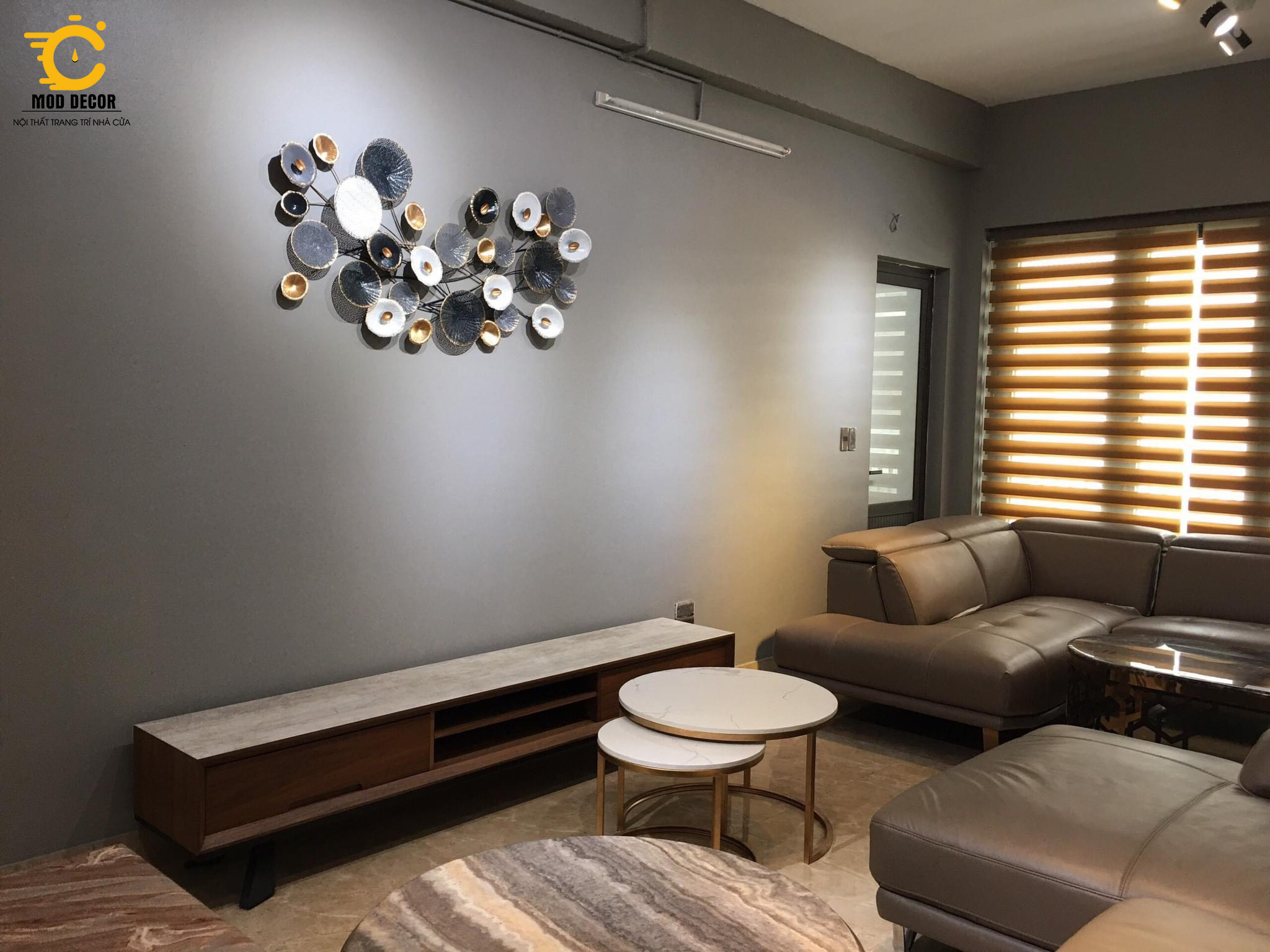 Tranh sắt treo tường trang trí MOD Decor, phong cách Bắc Âu nghệ thuật Lianzhang JJT mã 2015