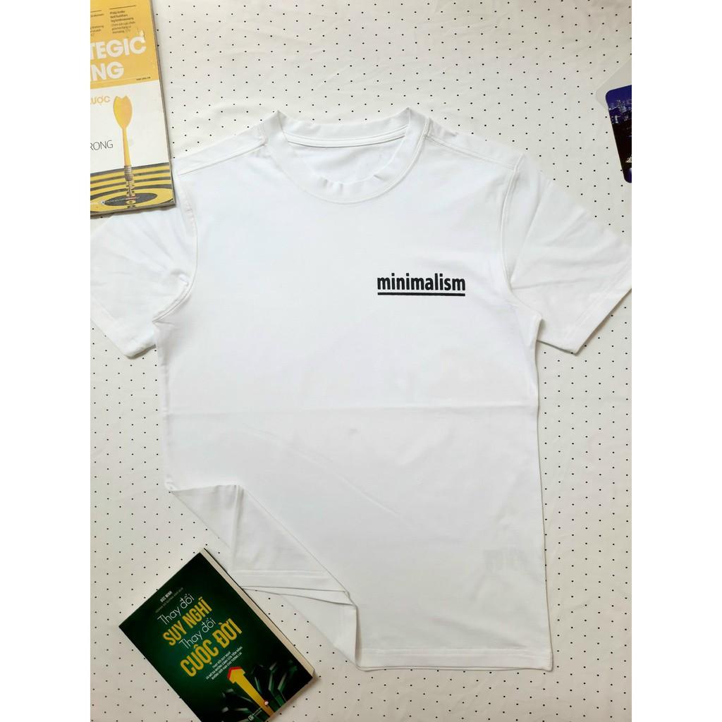 ÁO THUN NAM CỔ TRÒN VẢI COTTON 4 CHIỀU CO GIÃN, MỀM MỊN IN HỌA TIẾT MINIMASLISM