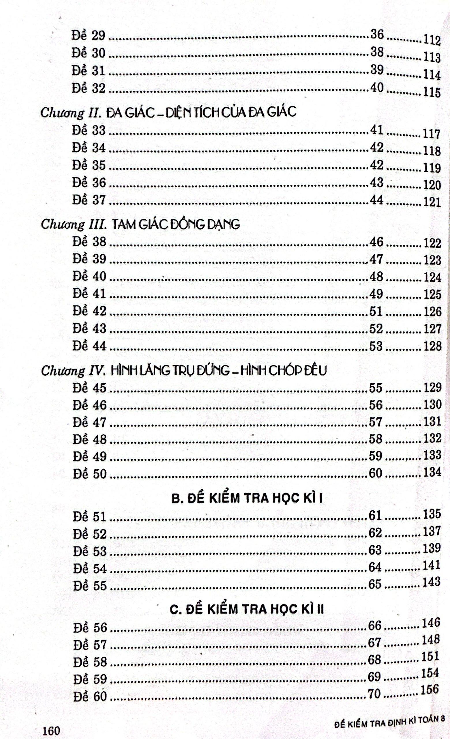 60 Đề Kiểm Tra Toán 8 (Theo Chương Trình GDPT Mới)