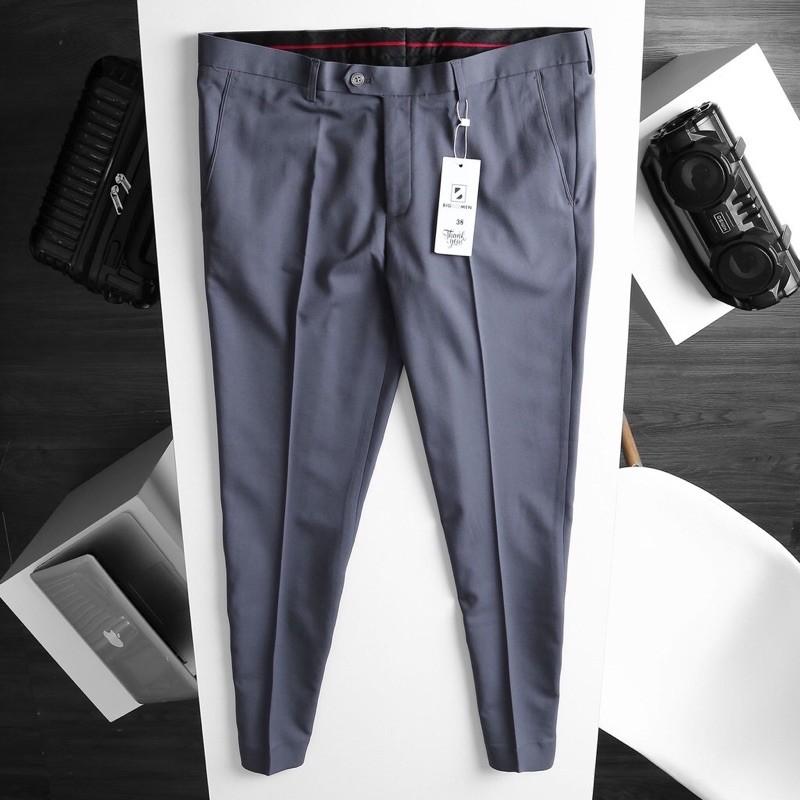 (Big size &lt;130kg) quần tây nam form slim fit big size đủ màu