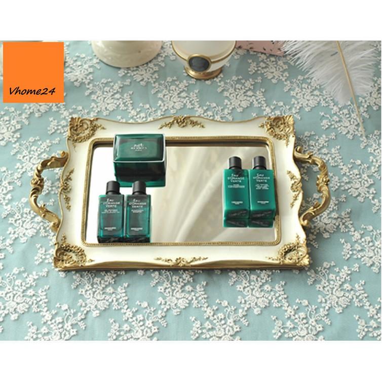 KHAY GƯƠNG CỔ ĐIỂN CHỮ NHẬT GTD170