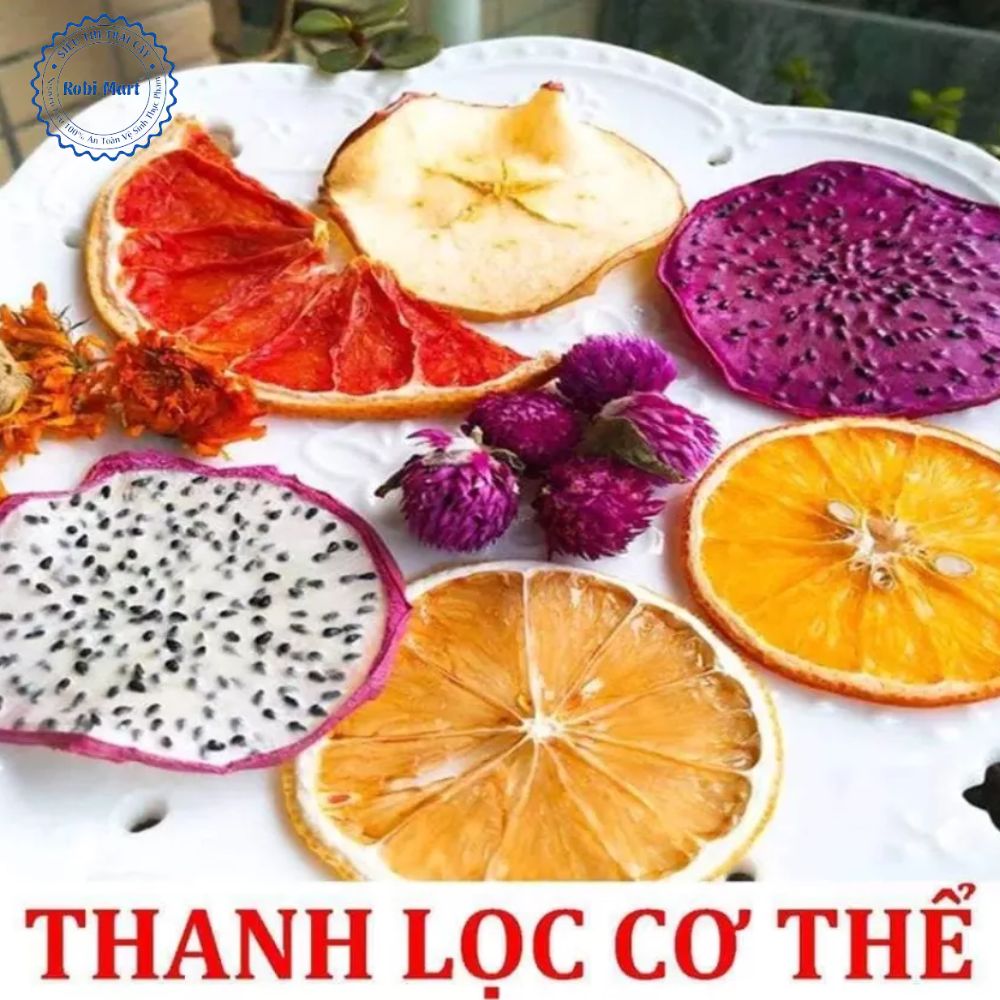 Set 10 gói Detox vip 5 vị - Không kèm bình hộp túi vải
