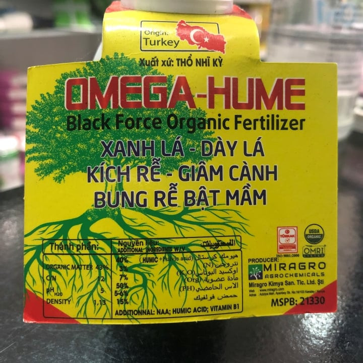 Omega-super hume xanh lá-dày lá, kích rễ -giâm cành, bung rễ bật mầm-100ml