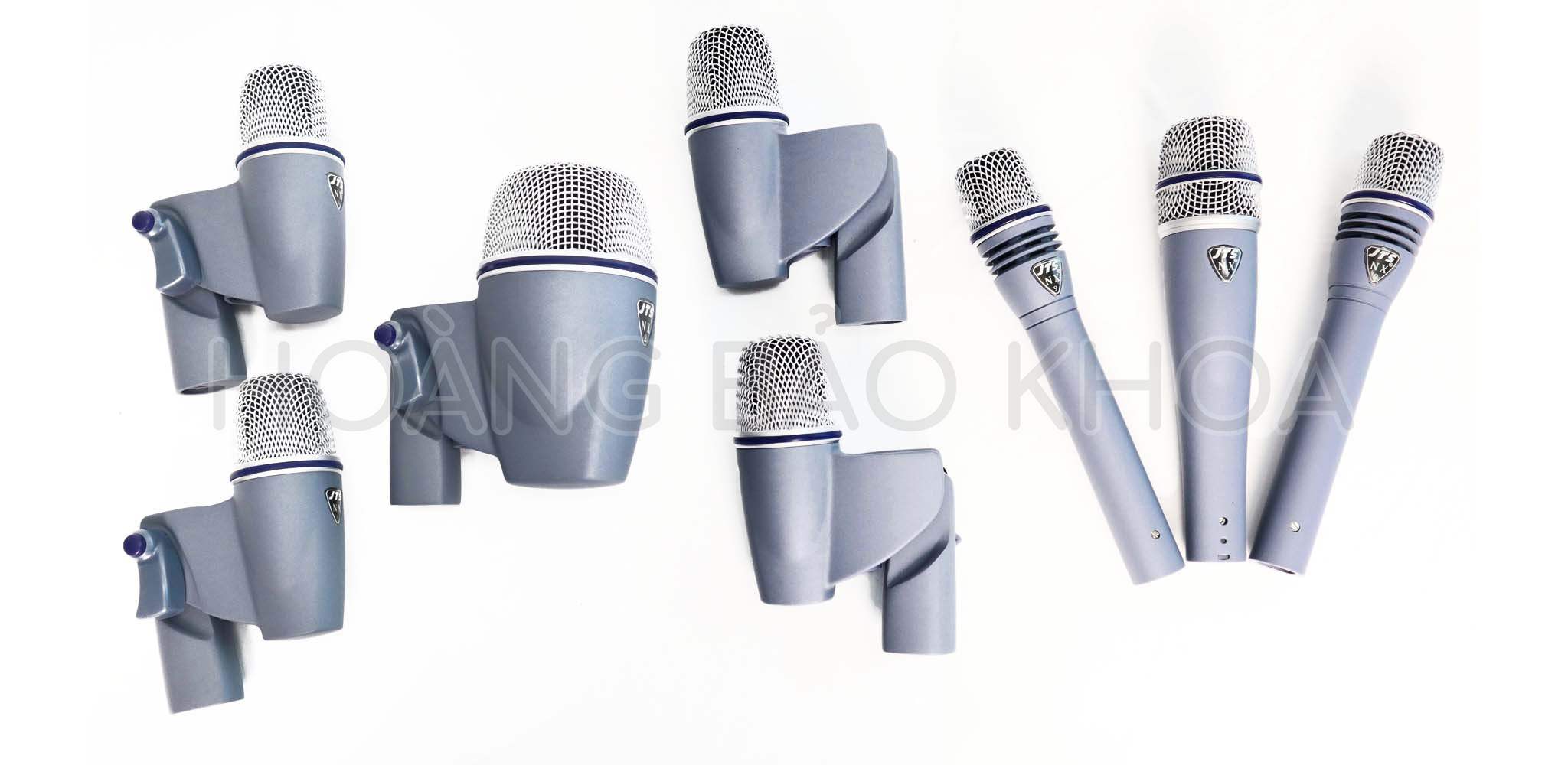 NXB-8M Microphone KIT 1 chiếc NX-2, 4 chiếc NX-6 và 3 micro không dây cầm tay JTS - HÀNG CHÍNH HÃNG