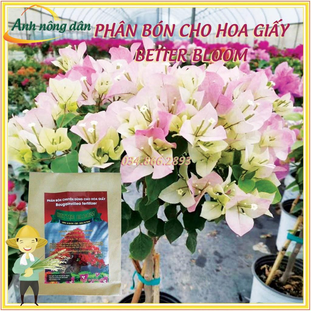 Phân bón siêu ra hoa better Bloom NPK - Phân bón chuyên dùng cho hoa giấy