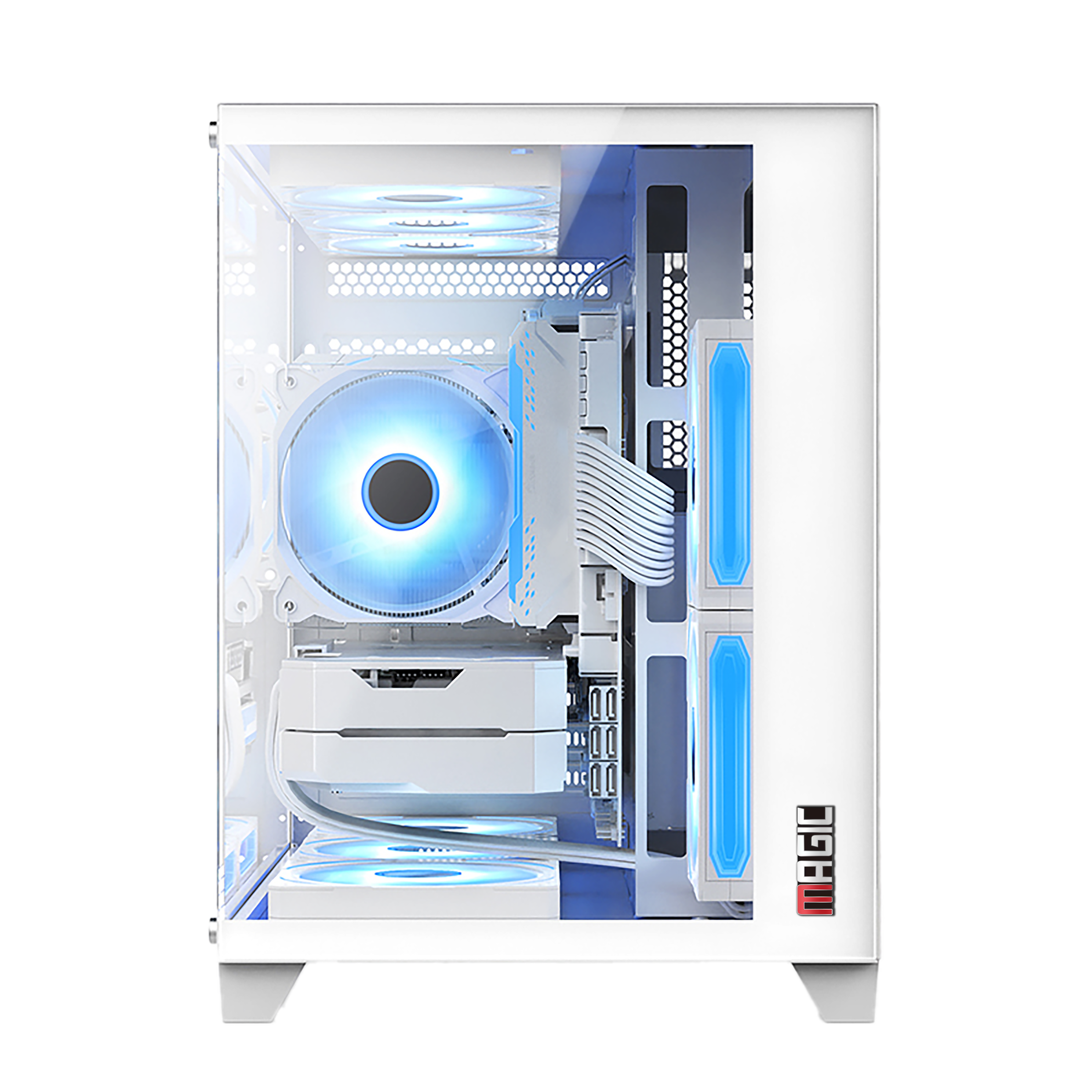 CASE MAGIC AQUA-M ULTRA (M-ATX) - Hàng chính hãng