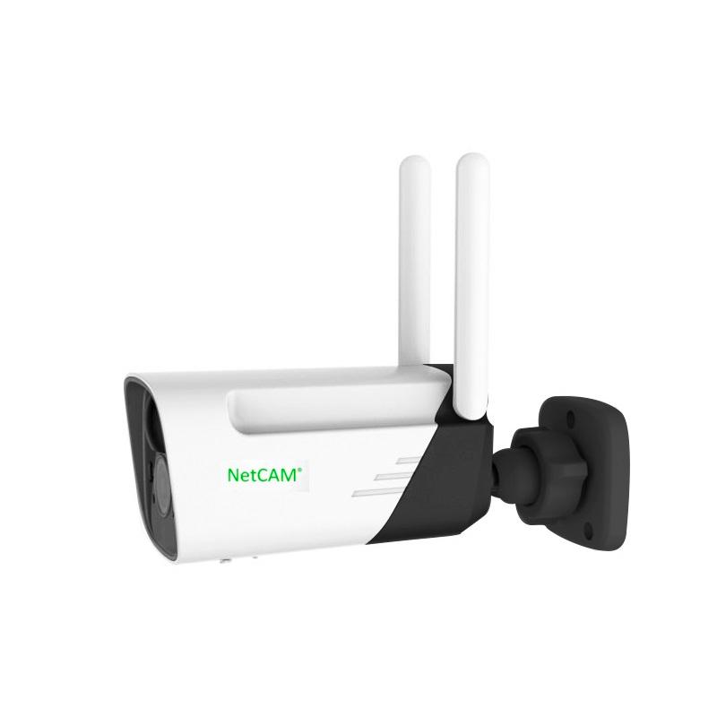 Camera WiFi Năng Lượng Mặt Trời NetCAM SL90, Góc Quan Sát 89º, Độ phân giải 3.0MP - Hàng chính hãng