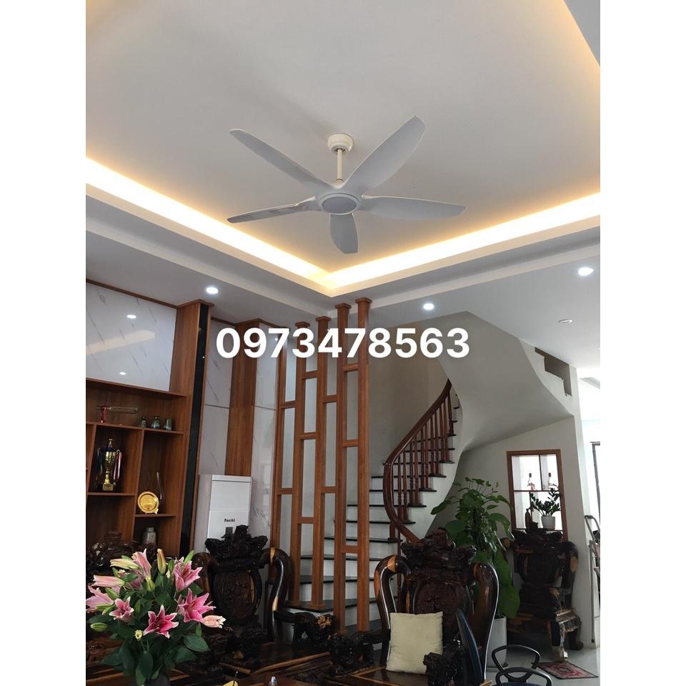 Quạt Trần Đèn 5 Cánh,Lõi Đồng,Động Cơ DC 6 Tốc Độ Gió,Khiển Từ Xa Có Đảo Chiều Hút Ẩm Mùa Đông,Trang Trí Phòng Ngủ Khách