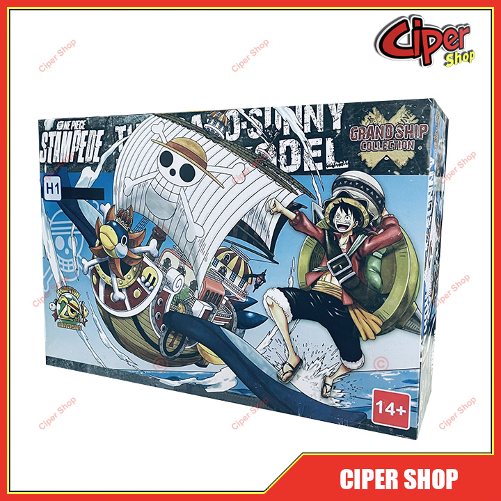 Mô hình Thuyền Sunny Stampede  - Mô hình One Piece - Figure Sunny Stampede