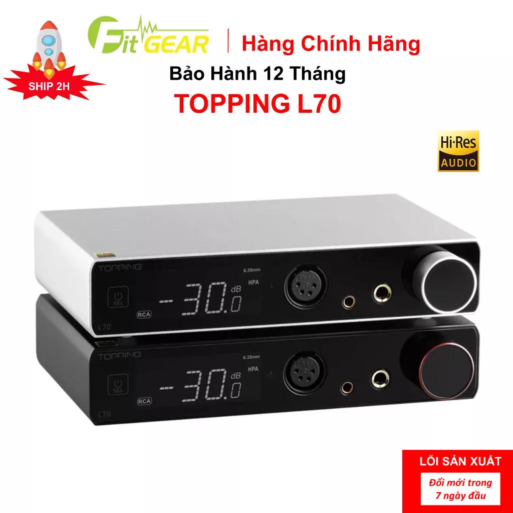 Bộ Khuếch Đại Tai Nghe Amplifier Headphone Topping L70 - Hàng Chính Hãng