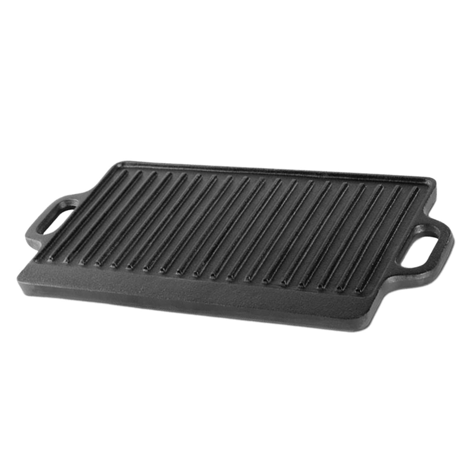 Korean Style Barbecue Grill Cast Iron Griddle for Parties Bbq Picnics
