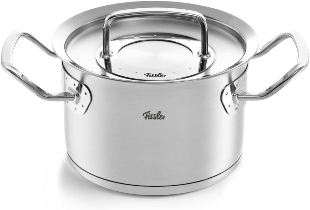 Bộ nồi inox cao cấp Fissler Original Pro 4 món (nắp inox) hàng chính hãng